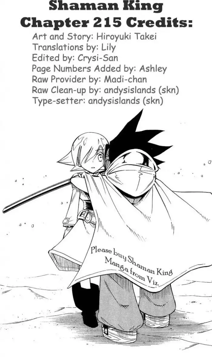 Shaman King Chapter 215 19